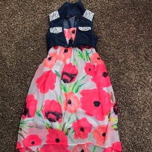 Girls floral dress